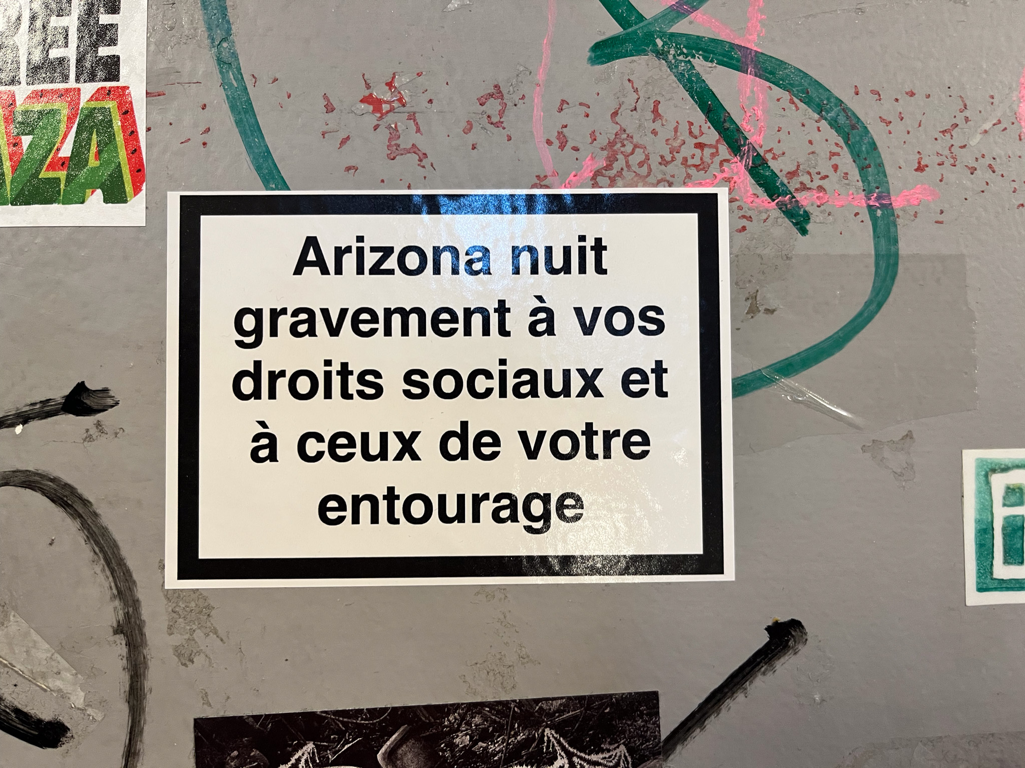 Photo de école anti arizona
